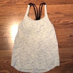 Lululemon tank/attached bra. Size 2